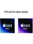 Apple MacBook Pro M4 Max 48GB 1TB SSD macOS 16" Taşınabilir Bilgisayar Uzay Siyahı MX313TU/A