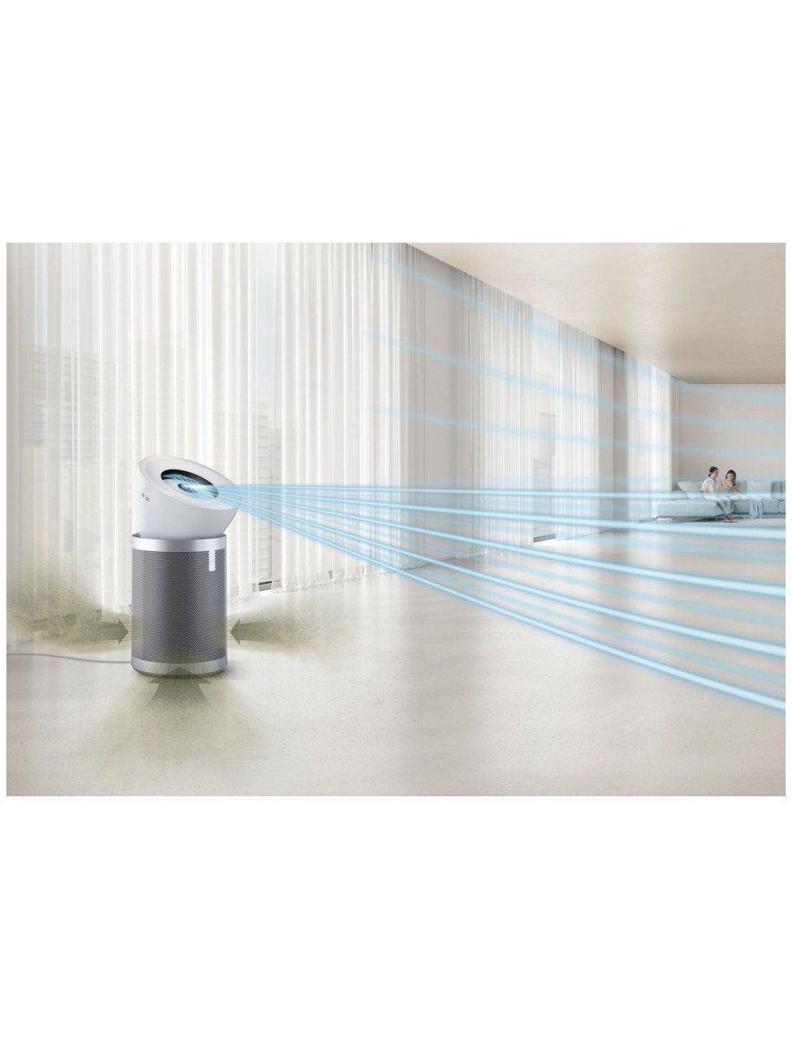 Dyson Purifier Big+Quiet BP02 Hava Temizleyici (Beyaz/Parlak gümüş)